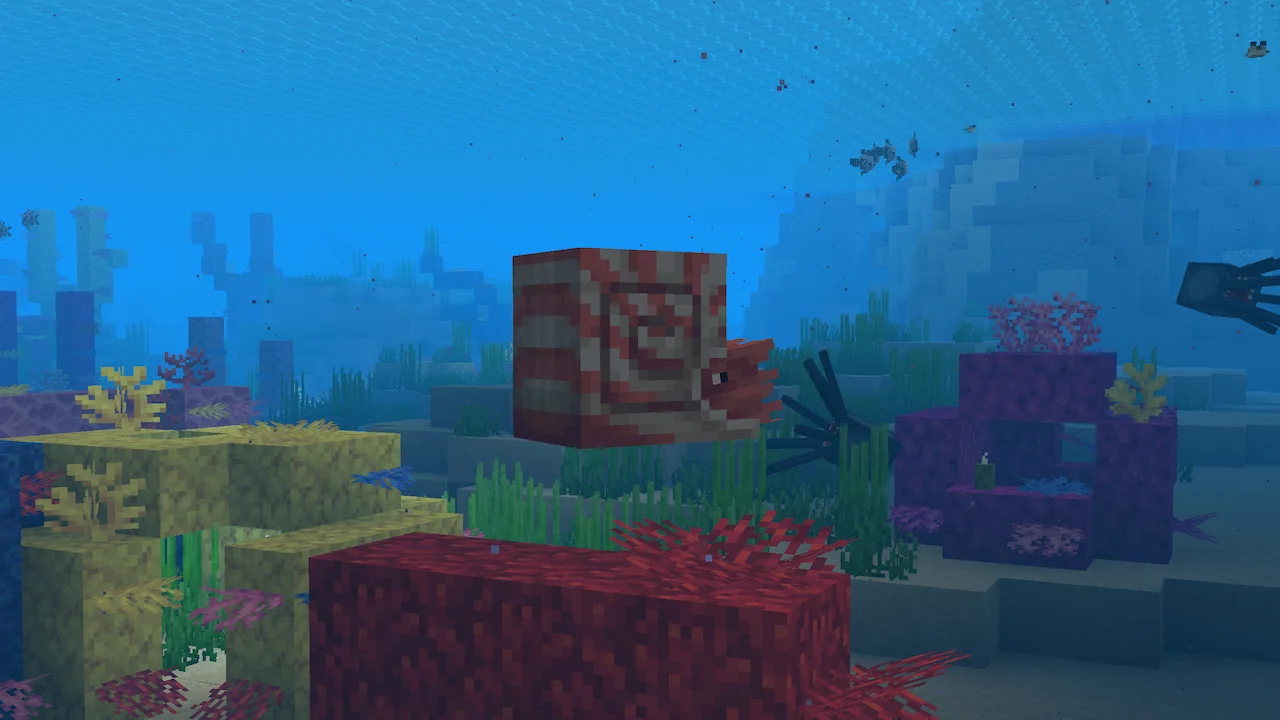 Наутилус в Майнкрафт 1.21.11
